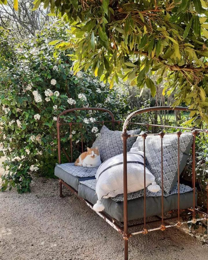 Mas Notre-Dame, Adult Only, Situation Ideale, Grand Jardin Paisible Grospierres Exterior foto