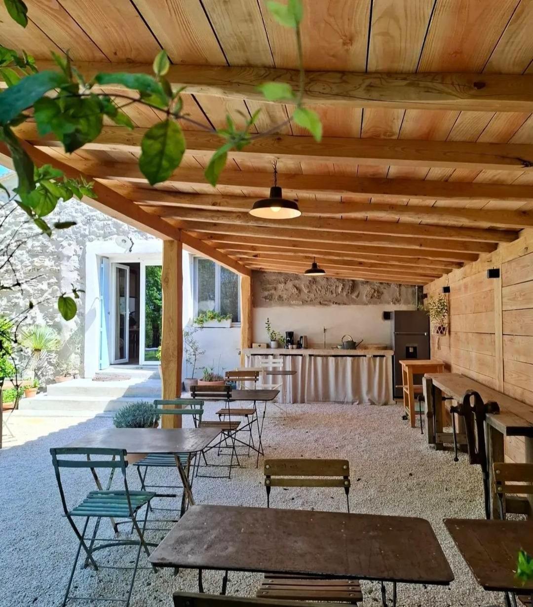 Mas Notre-Dame, Adult Only, Situation Ideale, Grand Jardin Paisible Grospierres Exterior foto